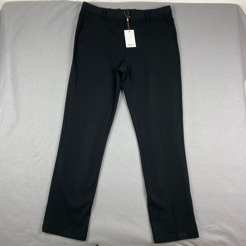 Quince Mens Ultra Stretch 24/7 Smart Chino Pants 36x33 Work Dress Pants NEW
